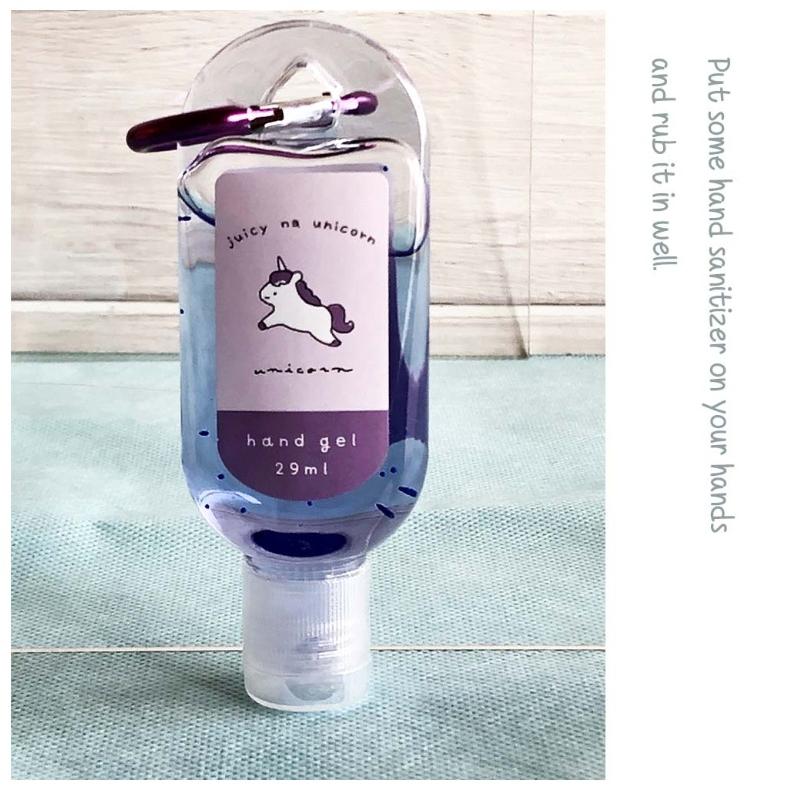 ハンドジェル 小学生 女の子 カラビナ付きハンドジェル 手 指 子供 女子 低学年 高学年 中学生 保湿 美容 衛生 誕生日プレゼント |  | 06