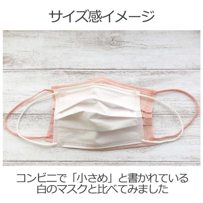 Picool 血色マスク レギュラーサイズ ５枚入り 使い捨て 不織布 カラー 血色カラー マスク 両面同色 男性 女性 男女兼用 ピンク パープル ホワイトデー | ブランド登録なし | 04