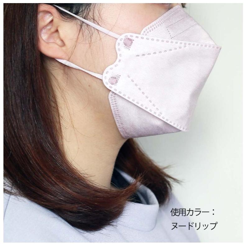 Picool 血色マスク レギュラーサイズ ピクール 不織布3Dマスク 5枚入り 不織布 血色カラー 男性 女性 かわいい 女子 小学生 中学生 高校生 誕生日 プレゼント | ブランド登録なし | 05