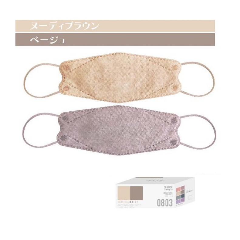 Picool 血色マスク レギュラーサイズ ピクール 不織布3Dマスク 20枚入り 不織布 カラーマスク 男性 女性 かわいい 女子 小学生 中学生 高校生 誕生日 プレゼント | ブランド登録なし | 14