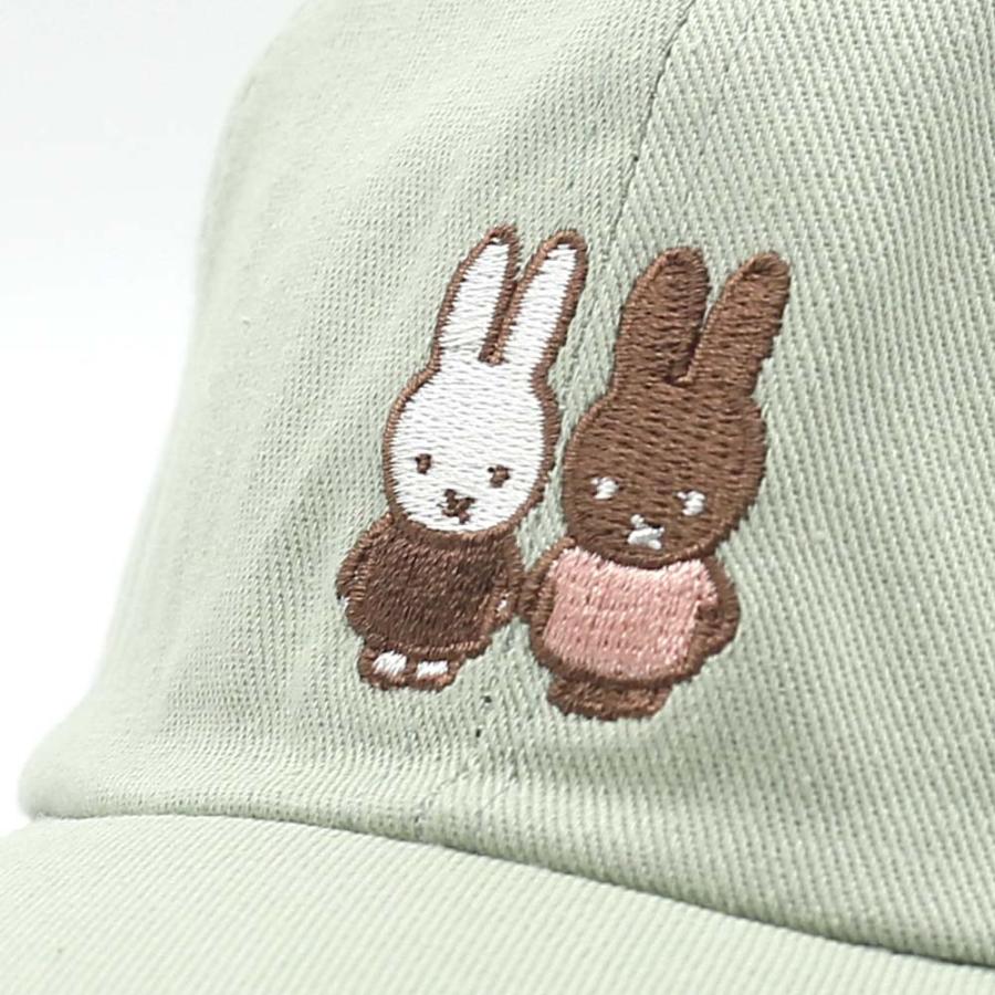 Miffy（ミッフィー） 帽子 小学生 女の子 キャップ キッズサイズ