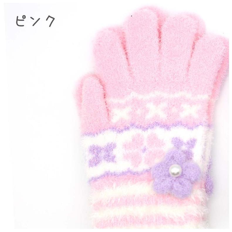 手袋 女の子 かわいい 小学生 低学年 てぶくろ 子供 こども 子ども 女子 通学 防寒 防寒具  誕生日 プレゼント ホワイトデー クリスマス |  | 05