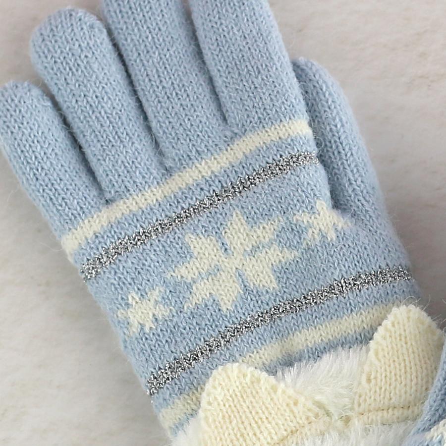 手袋 女の子 かわいい 小学生 高学年 裏起毛 てぶくろ 子供 こども 子ども 女子 通学 防寒 防寒具  誕生日 プレゼント ホワイトデー クリスマス |  | 04