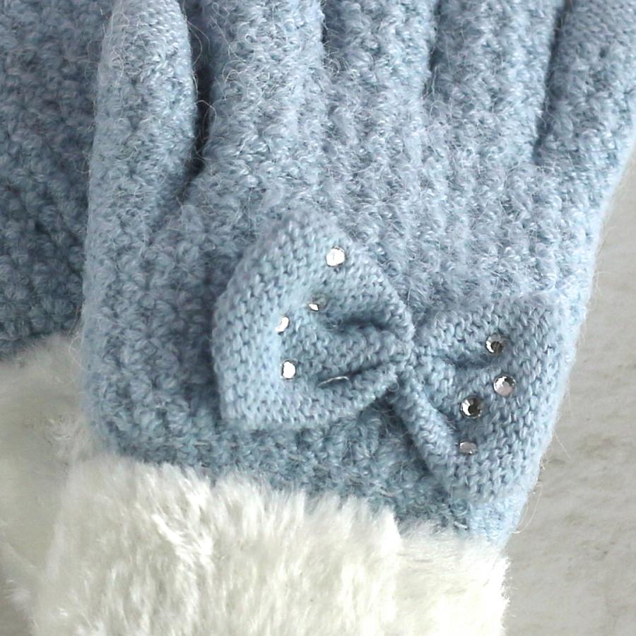 手袋 女の子 かわいい 小学生 高学年 裏起毛 てぶくろ 子供 こども 子ども 女子 通学 防寒 防寒具  誕生日 プレゼント ホワイトデー クリスマス |  | 05