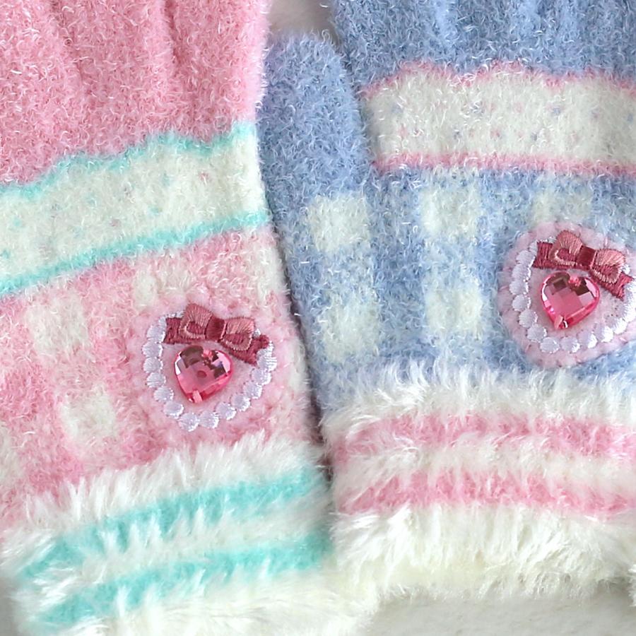 手袋 女の子 かわいい 小学生 低学年 てぶくろ 子供 こども 子ども 女子 通学 防寒 防寒具  誕生日 プレゼント ホワイトデー クリスマス |  | 01