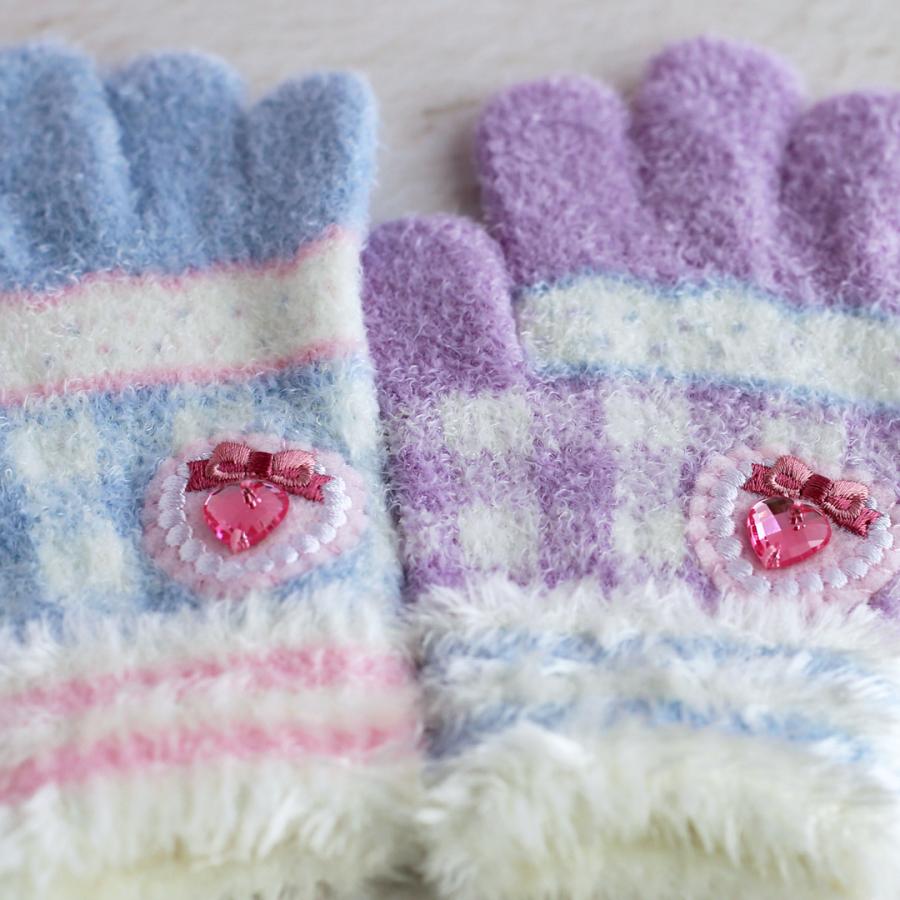 手袋 女の子 かわいい 小学生 低学年 てぶくろ 子供 こども 子ども 女子 通学 防寒 防寒具  誕生日 プレゼント ホワイトデー クリスマス |  | 08