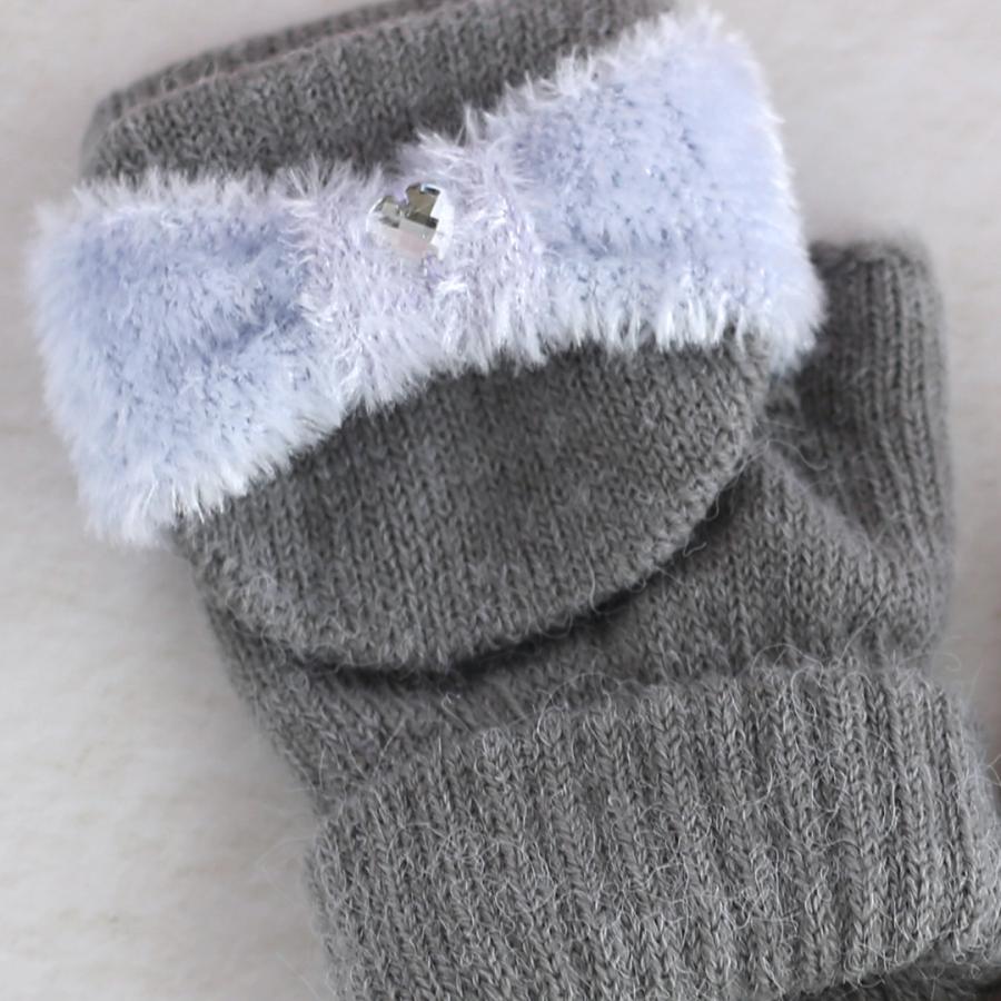 手袋 女の子 かわいい 小学生 高学年 裏起毛 てぶくろ 子供 こども 子ども 女子 通学 防寒 防寒具  誕生日 プレゼント ホワイトデー クリスマス |  | 04