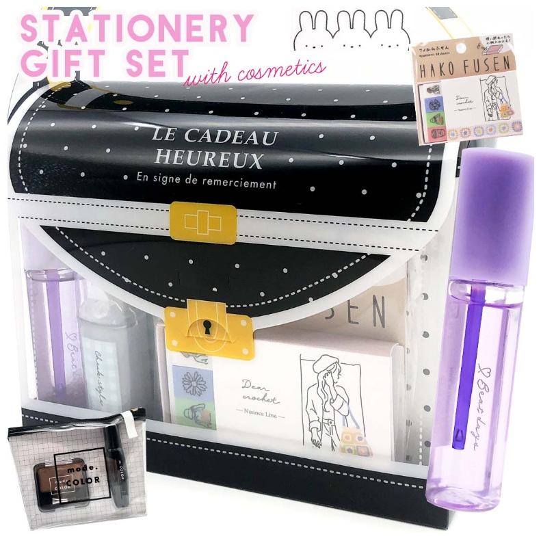 文具セット かわいい 女の子 コスメ 文房具 バッグinギフト 小学生 中学生 文房具セット 女子 文房具 低学年 高学年 ギフト 贈り物 誕生日 プレゼント Gif135 ジュニア バッグの店 プリーズ 通販 Yahoo ショッピング