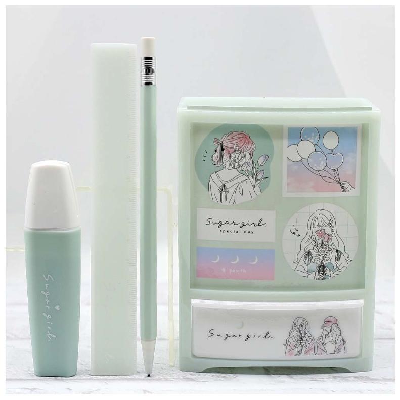 超可爱 文具セット かわいい 女の子 フォトスタンドステーショナリーセット ギフト 550円 小学生 文房具 小学校 女子 子供 高学年 低学年 中学生 誕生日 プレゼント Luckyoldcar Com