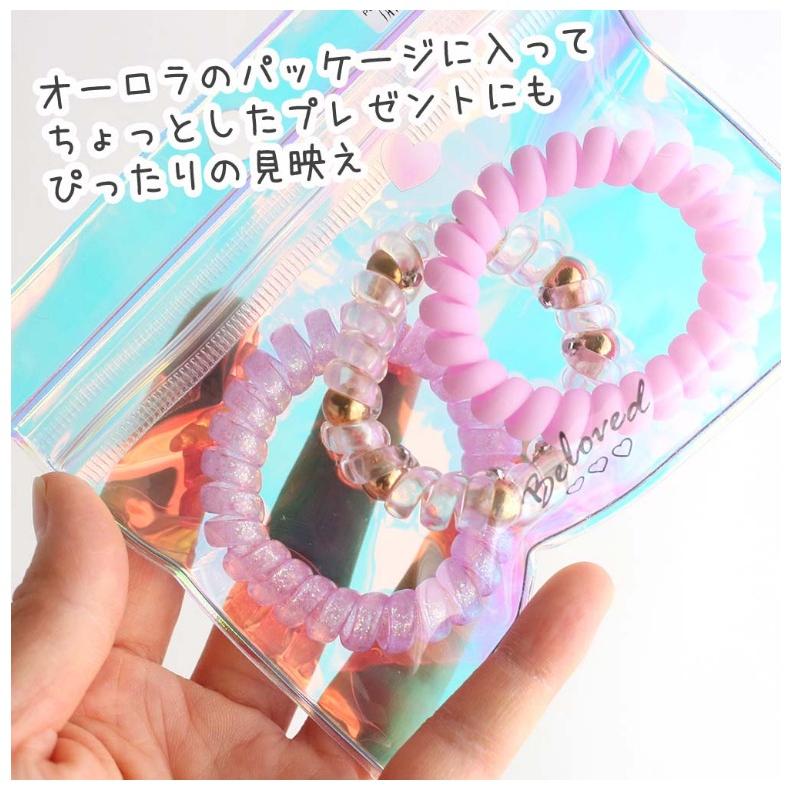 ヘアゴム かわいい 女の子 セットゴム アクセ おしゃれ 女子 子供 誕生日 プレゼント 髪留め 髪飾り 子ども 低学年 高学年 小学生 中学校 高校生 ギフト 贈り物 | ブランド登録なし | 03