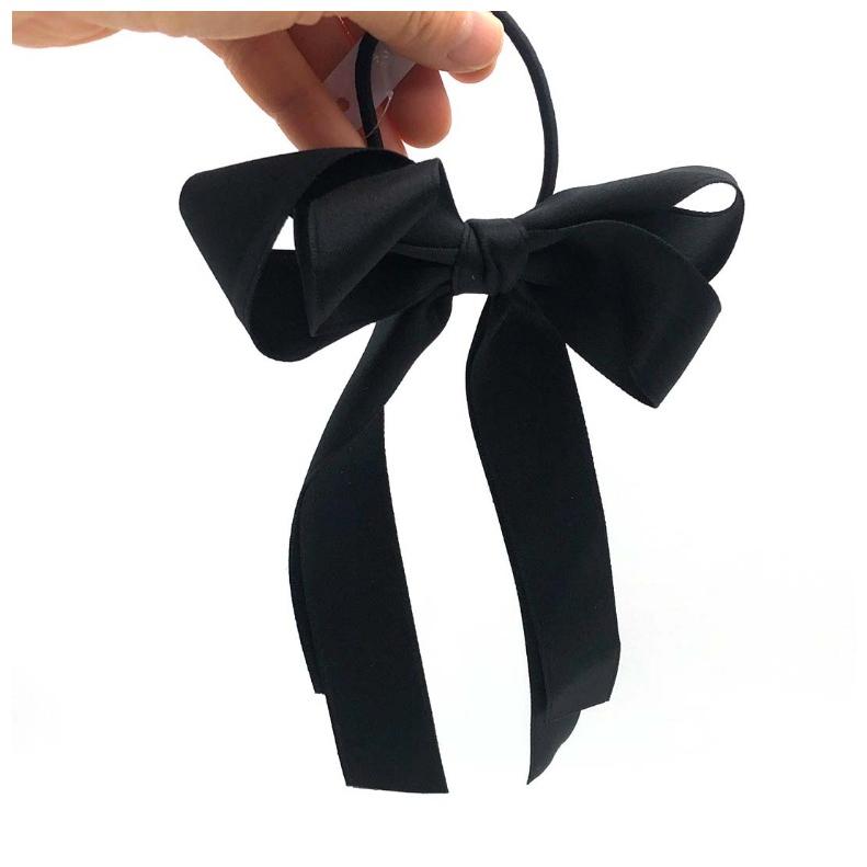 ヘアゴム かわいい 女の子 Wテープリボンコンチョ アクセ おしゃれ コンチョ 女子 子供 髪飾り 低学年 高学年 小学生 中学生 高校生 誕生日 プレゼント | ブランド登録なし | 05