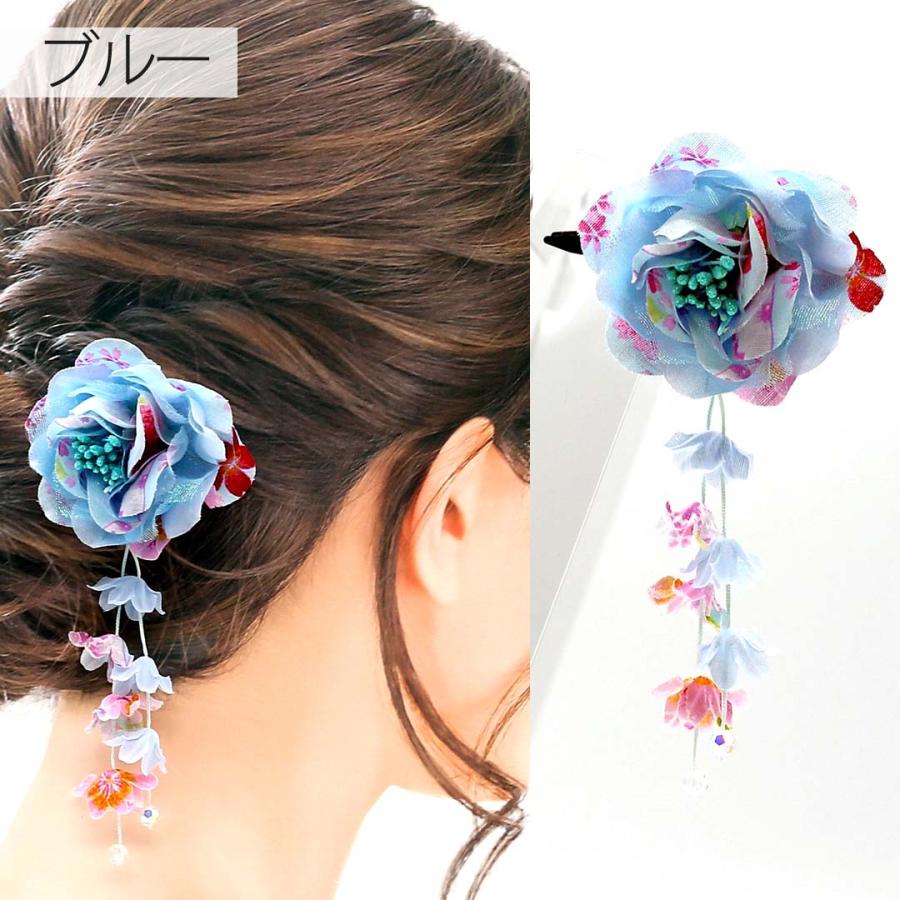 浴衣 髪飾り 子供 花 着物 アクセサリー クリップ ヘアアクセサリー 女の子 小学生 中学生 高校生 大人 おしゃれ かわいい ボブ 帯飾り ひなまつり 卒業式 コサ | ブランド登録なし | 08