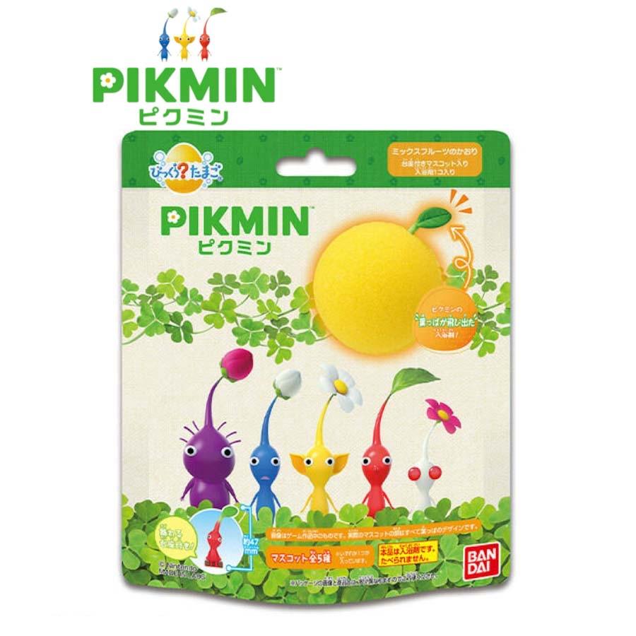 びっくらたまご ピクミン バスボール 入浴剤 バスボム 1個 マスコット