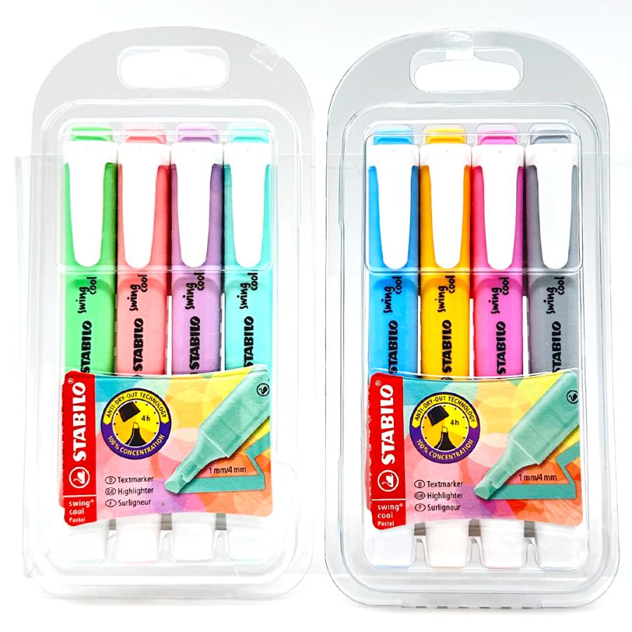 STABILO（スタビロ） ペン スイングクール 女の子 4色セット カラー