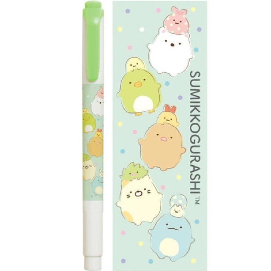 すみっコぐらし マイルドライナー ラインマーカー かわいい 女の子 3色セット 蛍光ペン マーカー 水性ペン セット 文房具 文具 すみっこ 可愛い 筆記具 子供 こ | すみっコぐらし | 05