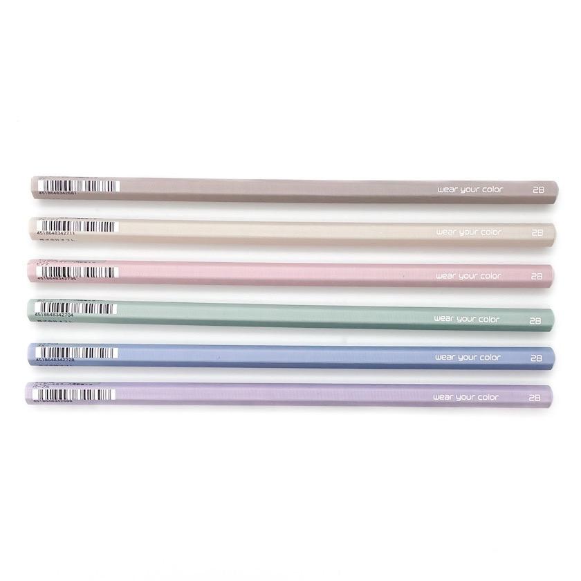 ニュアンスカラー2B六角鉛筆セット |  | 01