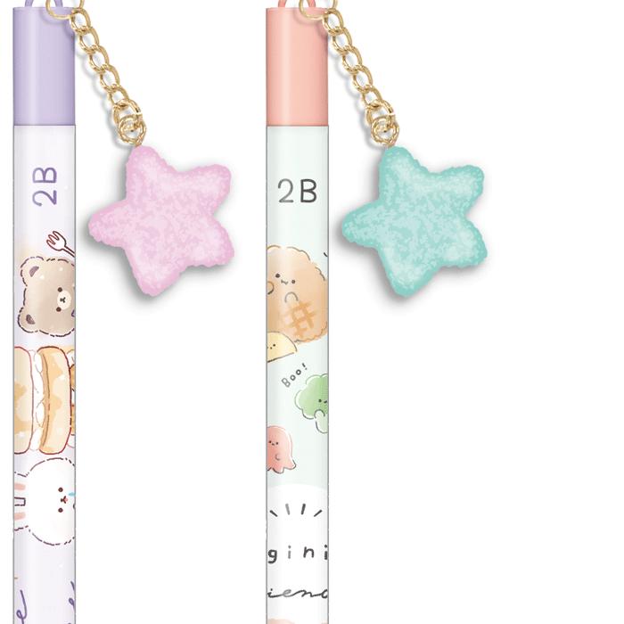 鉛筆 小学生 女の子 2B グミチャーム 8本セット かわいい 文房具 鉛筆セット 文具セット えんぴつ 低学年  おもしろ パロディ お菓子 かわいい文房具 筆記具 子 |  | 03