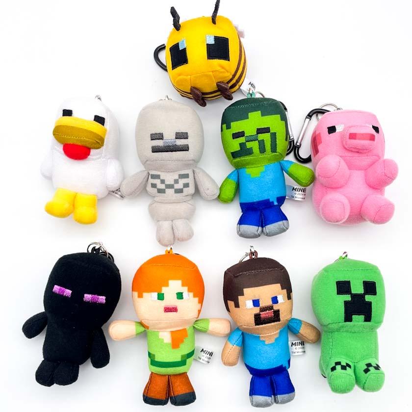 マイクラ グッズ キーホルダー マインクラフト カラビナ付き マスコット まいくら 小学生 男の子 クリーパー エンダーマン ゾンビ アレックス スティーブ ハチ |  | 15