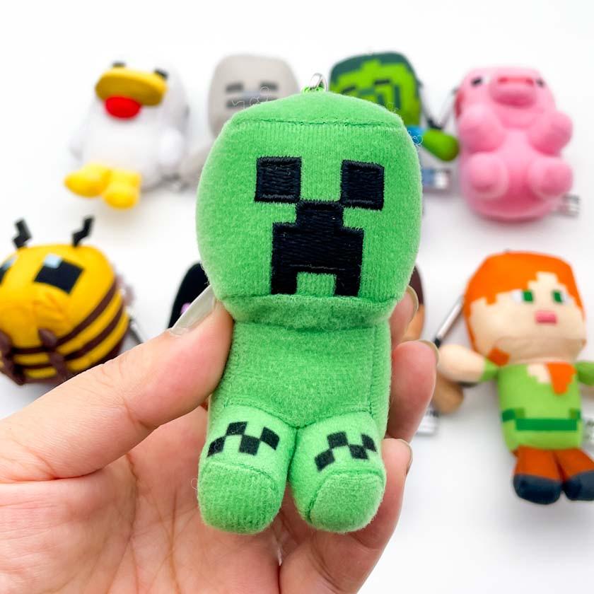 Minecraftキャラクターキーホルダーセット マインクラフト」公式ライセンスグッズがデアゴスティーニから登場