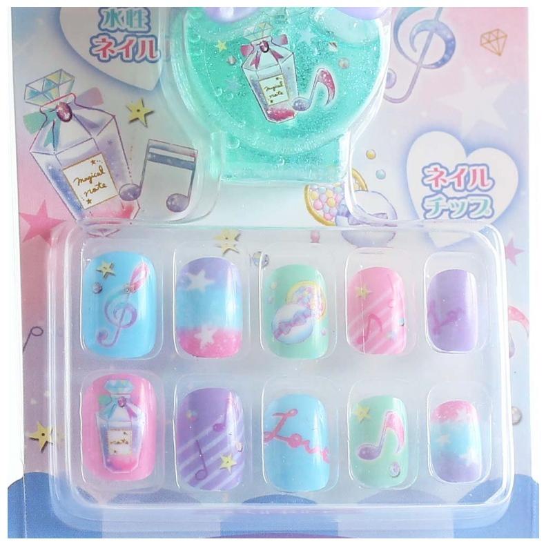 ネイル おしゃれ 女の子 キッズコスメ 水で落とせる水性ネイルセット コスメ 水性ネイル ネイルチップ かわいい 女子 中学生 子供 新入学 誕生日 プレゼント Kez163 ジュニア バッグの店 プリーズ 通販 Yahoo ショッピング