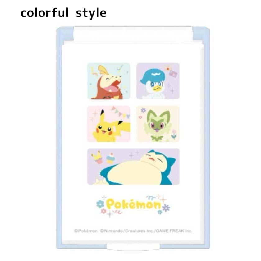 ミラー 鏡 折りたたみ ポケモン カードミラー ポケットモンスター ミニ