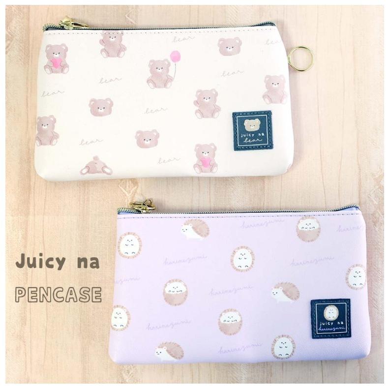 筆箱 小学校 女子 女の子 ペンケース ファスナー ふわっとジューシー ペンポーチ かわいい くま クマ おしゃれ 文具 文房具 中学生 お ホワイトデー Pen487 ジュニア バッグの店 プリーズ 通販 Yahoo ショッピング