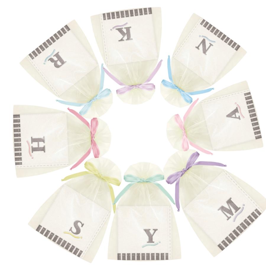 イニシャルタオル プレゼント 小学生 女の子 ミニタオル お礼  子供かわいい タオル 女子 刺繍 吸水性 ハンドタオル 通学 可愛い 子供 低学年 高学年  こども キ |  | 01