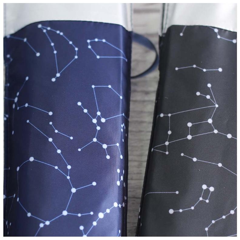 折りたたみ おしゃれ 53cm ポケフラ53シルバー 星座 女子 晴雨兼用 日傘 遮光 遮熱 撥水 軽量 傘 Uvカット 子供 小学生 中学生 トレンド 可愛い こども 雨傘 Ums62 ジュニア バッグの店 プリーズ 通販 Yahoo ショッピング