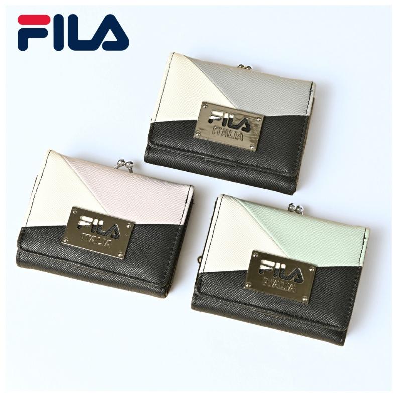 Fila 財布 おしゃれ 女の子 メタル切り替え がま口コンパクト財布 ウォレット フィラ かわいい 低学年 高学年 中学生 高校生 子供 小学生 誕生日 プレゼント Wao9 ジュニア バッグの店 プリーズ 通販 Yahoo ショッピング