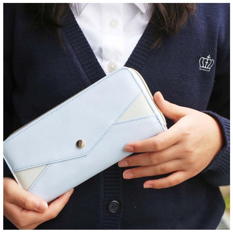 長財布 おしゃれ 女の子 ワンポイントレター長財布 ウォレット かわいい 財布 シンプル ラウンド 低学年 高学年 中学生 高校生 小学生 女子 誕生日 プレゼント Wao225 ジュニア バッグの店 プリーズ 通販 Yahoo ショッピング