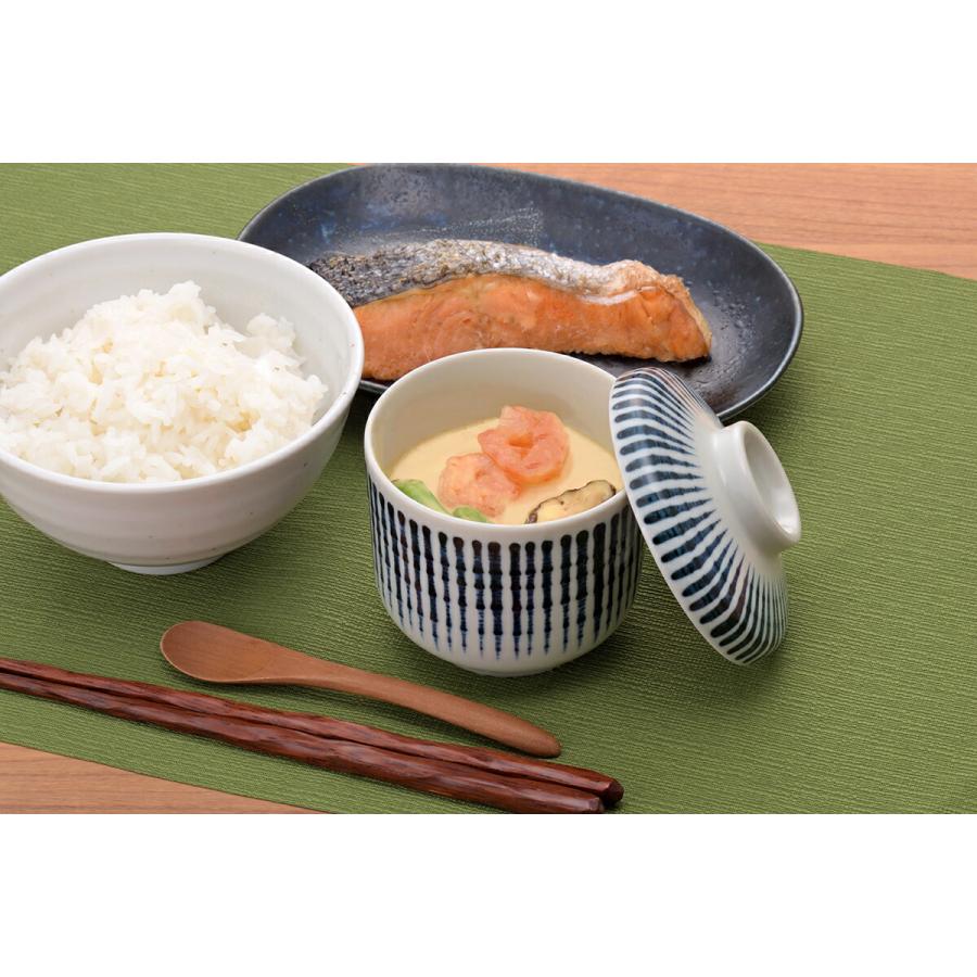 茶碗蒸し 器 食器美濃焼 十草 蒸し碗 3個組 茶碗蒸し碗 蒸碗 碗 蓋付き