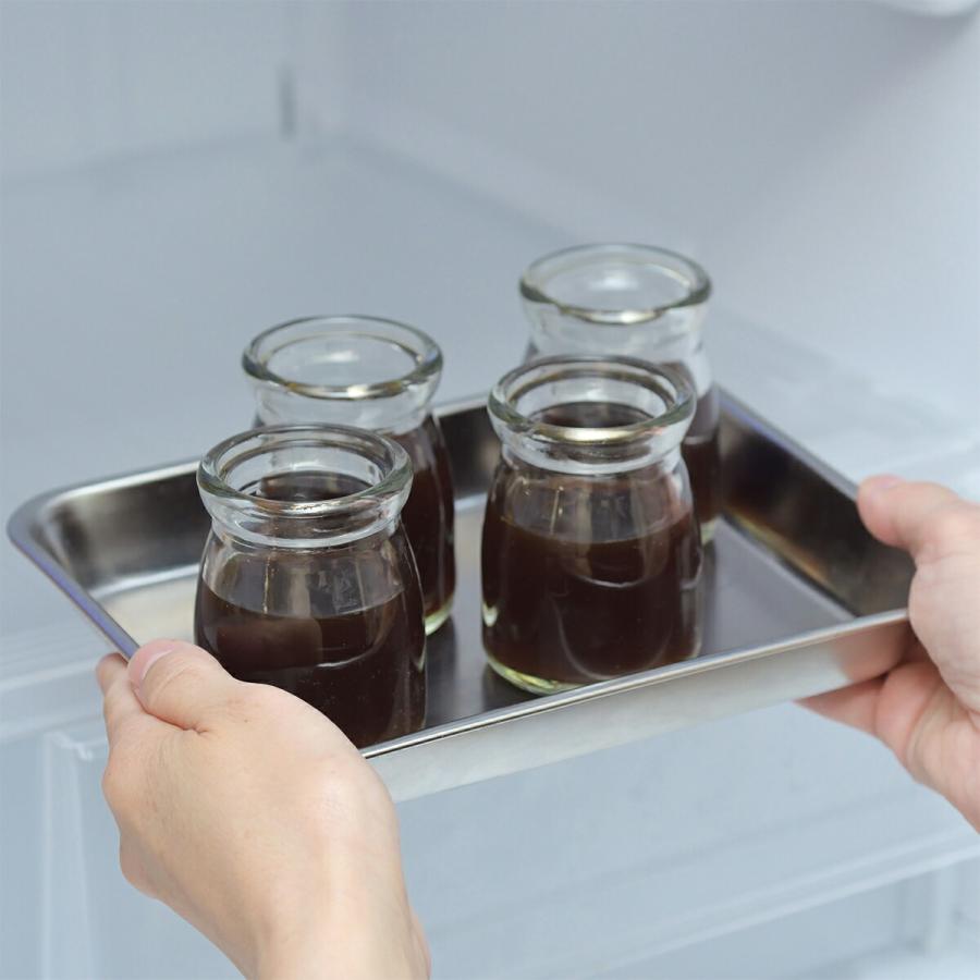 フタ付 プリンカップ 6個組 蓋付き デザートカップ プリン瓶 容器 瓶