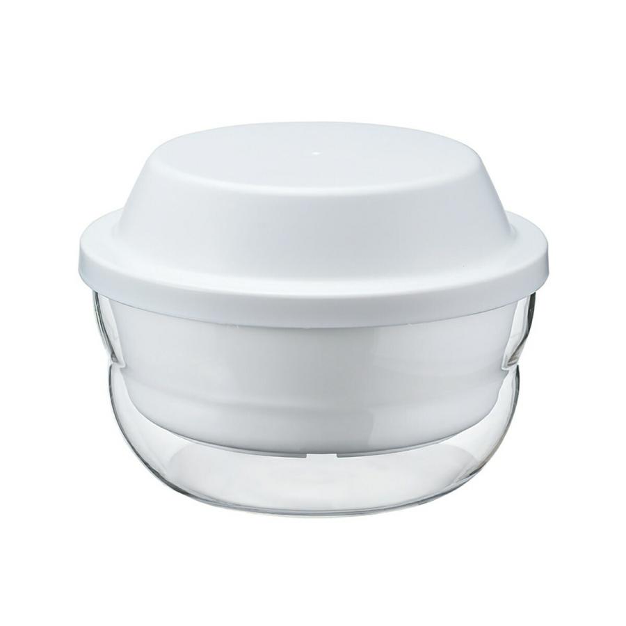 HARIO（ハリオ） 蒸し器 レンジ ガラスのレンジ蒸し器 耐熱ガラス