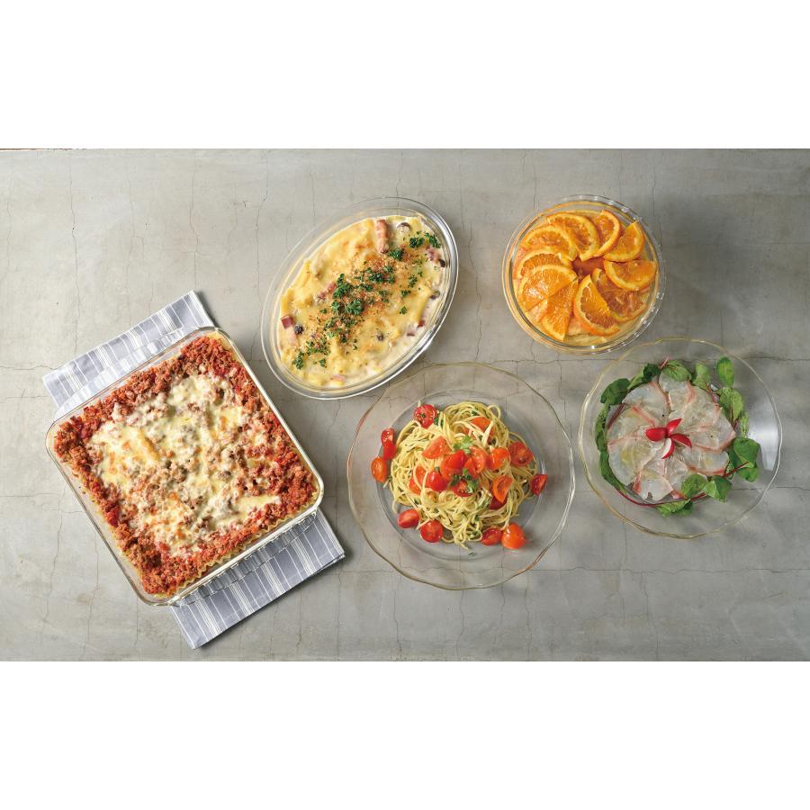 ハリオ 耐熱ガラス製 プレート 1枚 ワンプレート 耐熱皿 ガラス 食器