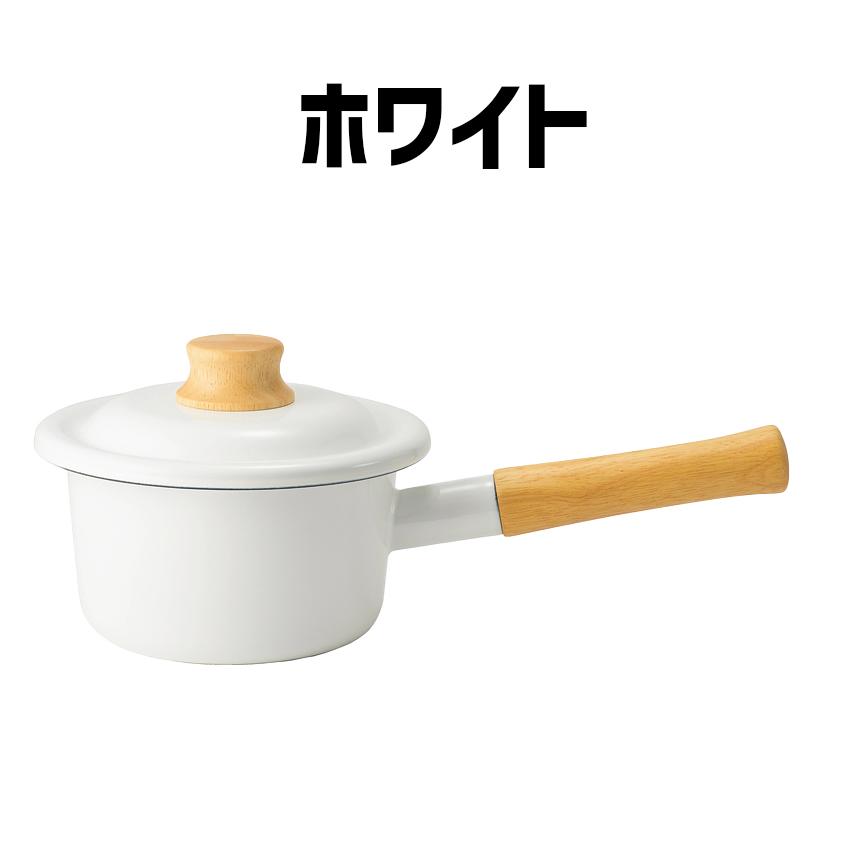 ホーロー鍋 コットンプラス 14cm ミルクパン 富士ホーロー 片手鍋 注ぎ口付き ホーロー 蓋付き鍋 鍋 キッチン用品 調理道具 ガス火対応 IH対応 調理鍋 |  | 03
