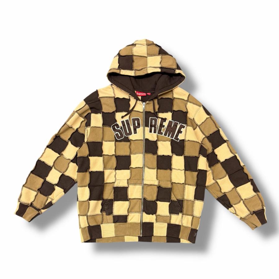 Supreme（シュプリーム） 22SS Reverse Patchwork Zip Up Hooded 