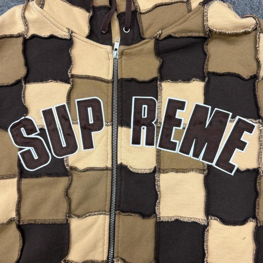 Supreme（シュプリーム） 22SS Reverse Patchwork Zip Up Hooded 