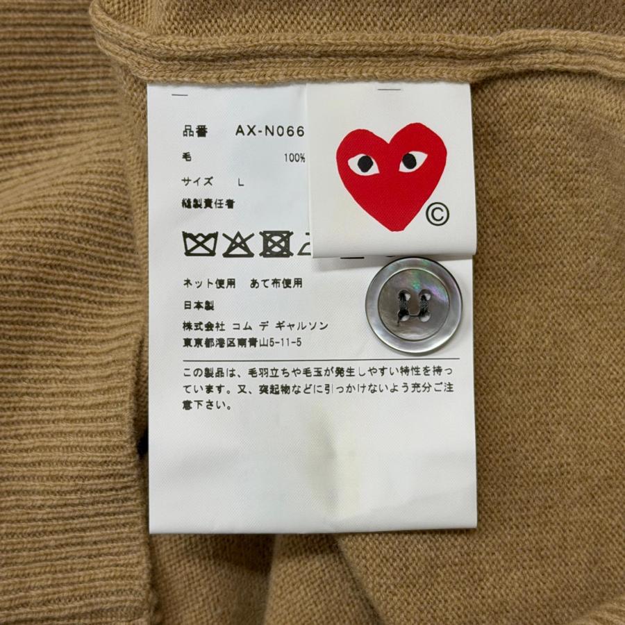 未使用品 PLAY COMME des GARCONS プレイコムデギャルソン AD2025/8 V