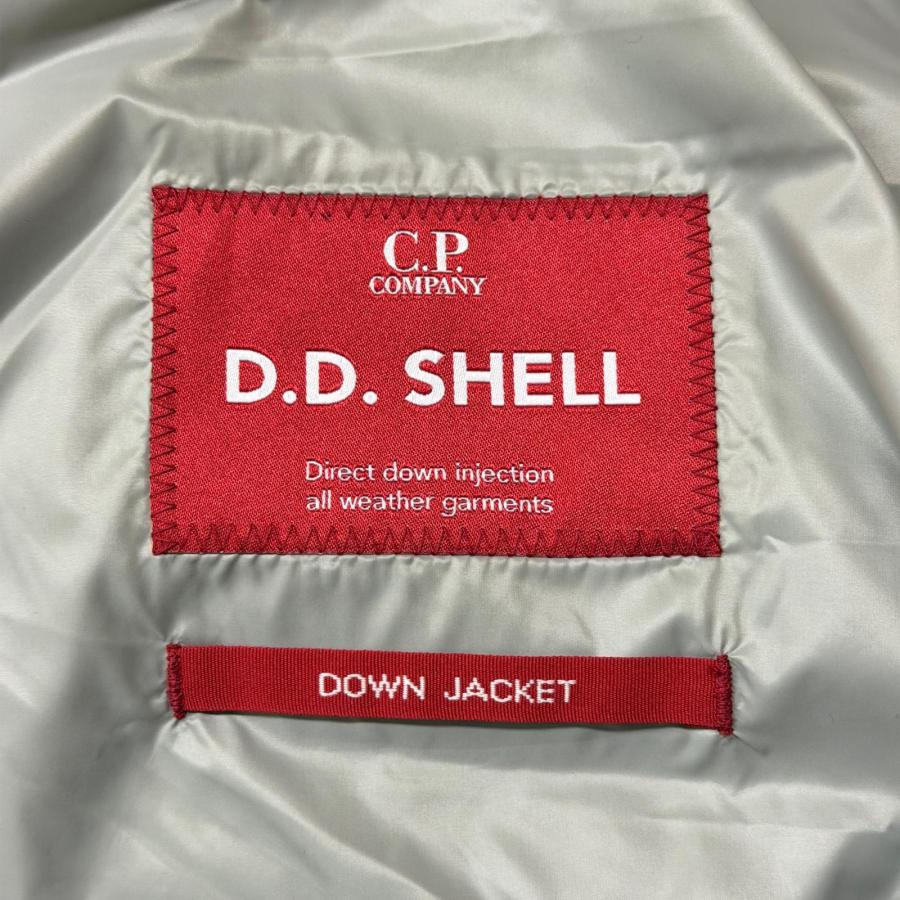 C.P. COMPANY シーピーカンパニー DD SHELL GOGGLE DOWN JACKET  シェルゴーグル ダウンジャケット  17CMOW073A ベージュ XL 10145Mの画像