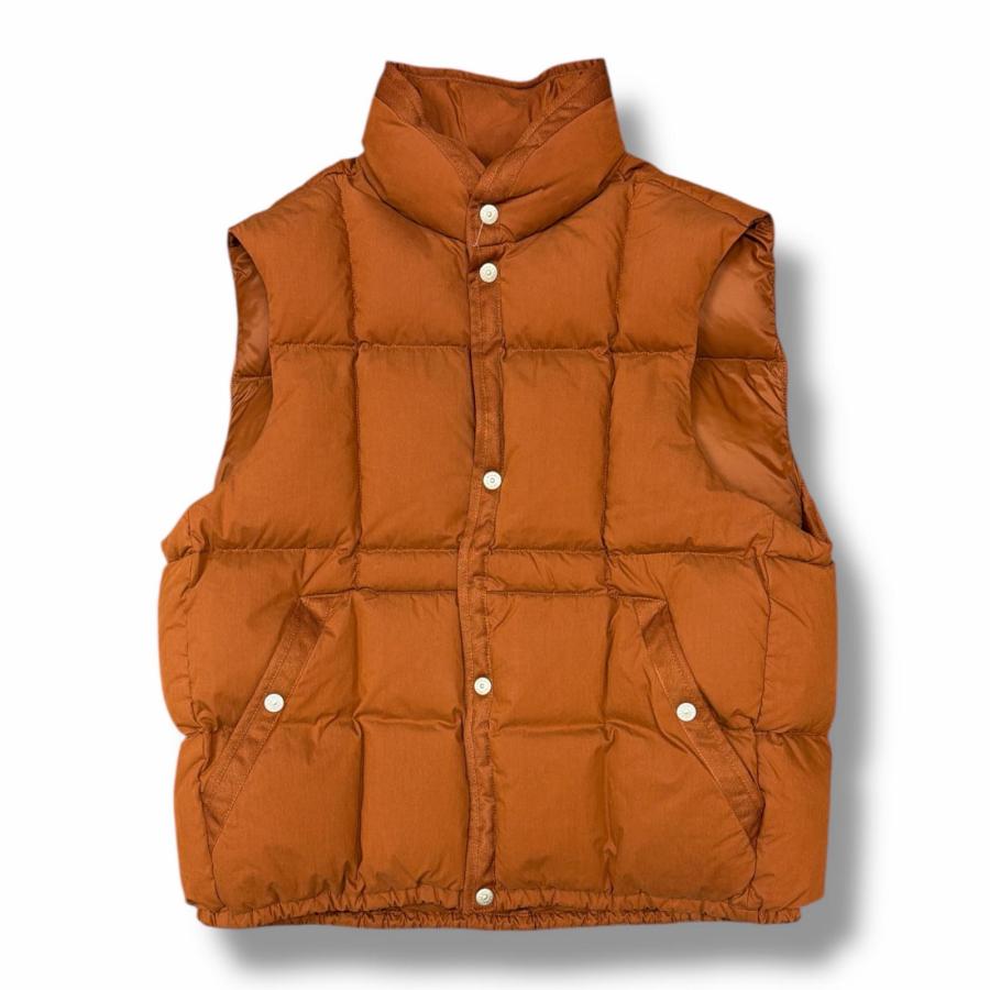 ストーンアイランド オレンジ ダウングベスト stone  STONE ISLAND ストーンアイランド MARINA VEST マリーナダウンベスト
