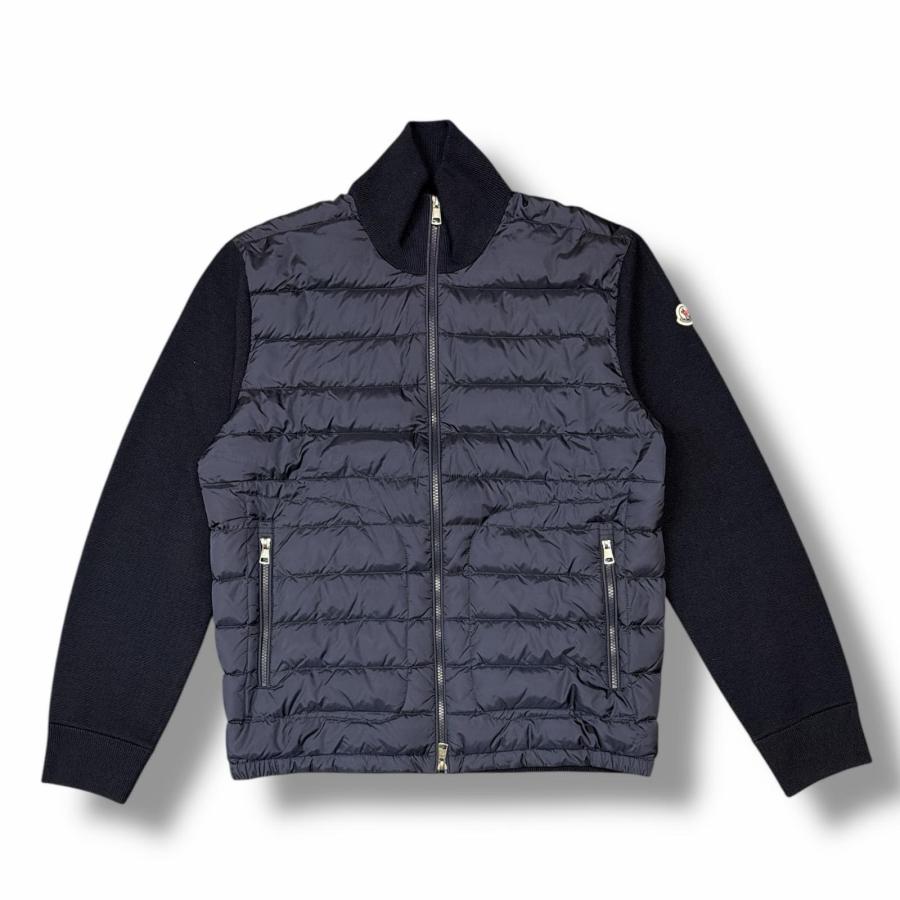 MONCLER（モンクレール） CARDIGAN TRICOT ニット切替ダウンジャケット