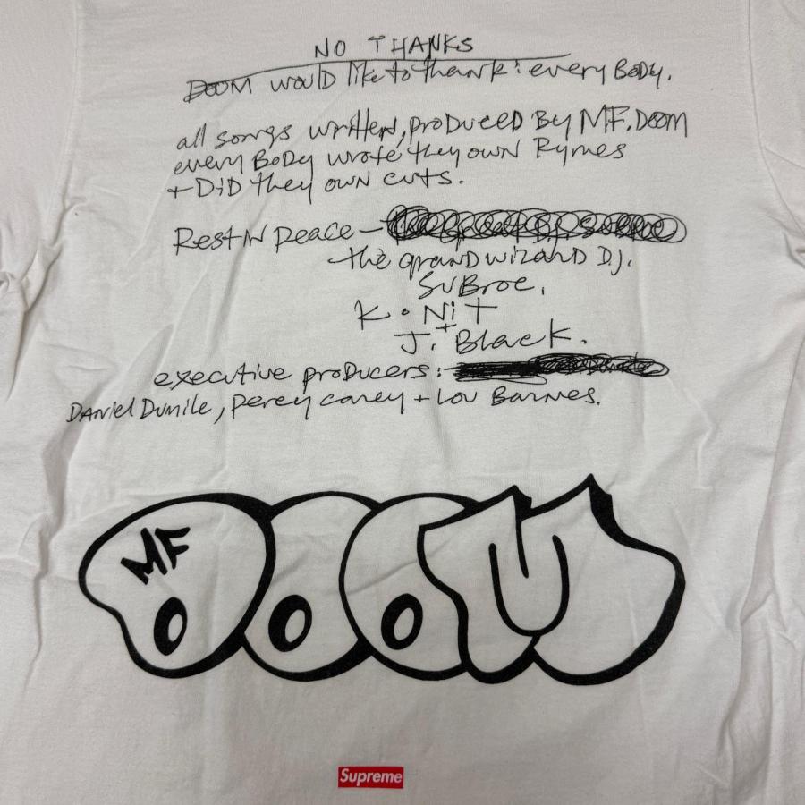 Supreme（シュプリーム） 23AW MF DOOM TEE エムエフドゥーム プリント