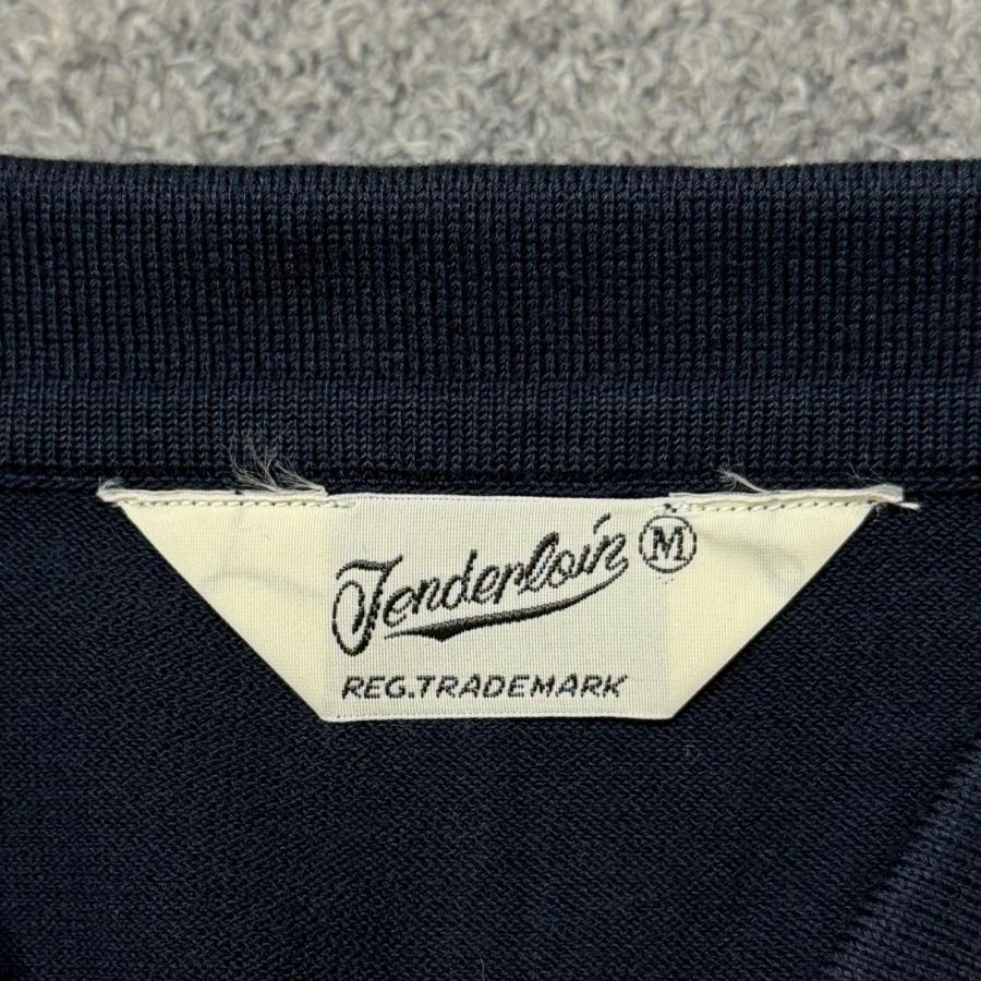 TENDERLOIN テンダーロイン TーPOLY POLO ボーダーニットポロシャツ