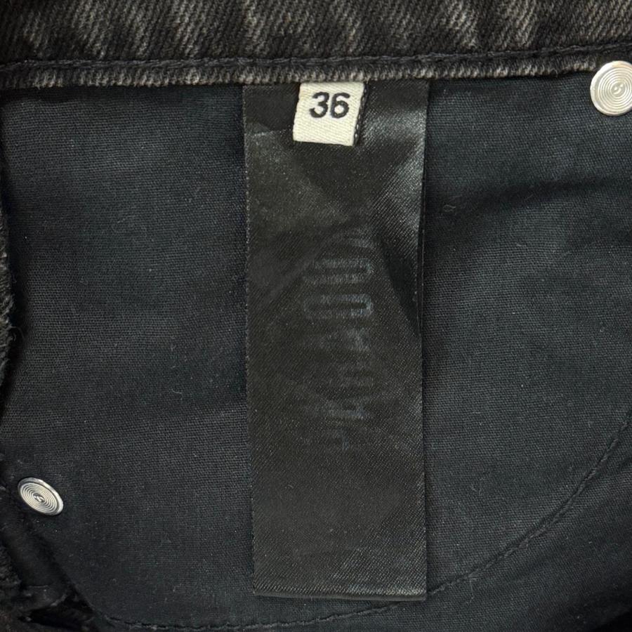 Paradoxe パラドックス Damage Wide DenimPants ダメージワイドデニム