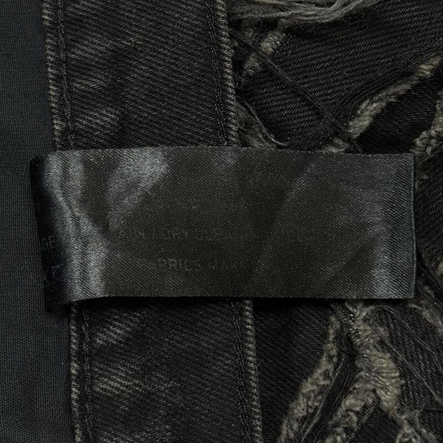 Paradoxe パラドックス Damage Wide DenimPants ダメージワイドデニム