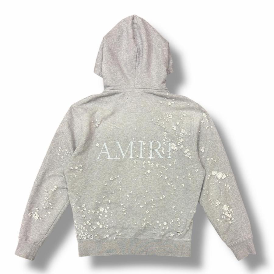 新品 AMIRI アミリ レディース ユニセックス プルオーバー フーディ M 関税込】新作◇AMIRI アミリ◇ロゴ プリント パーカー (AMIRI/パーカー