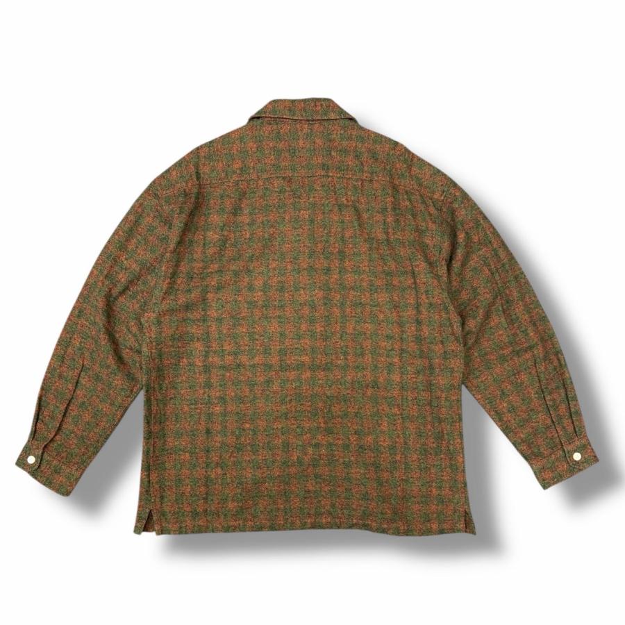 【極美品】DESCENDANT MILPITAS PLAID SHIRT DESCENDANT ディセンダント 25AW MILPITAS PLAID LS SHIRT ミルピタス