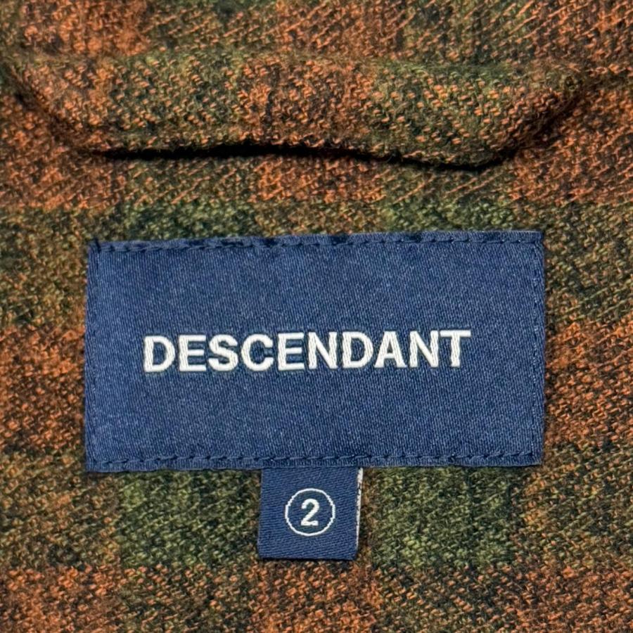 DESCENDANT ディセンダント 25AW MILPITAS PLAID LS SHIRT ミルピタス