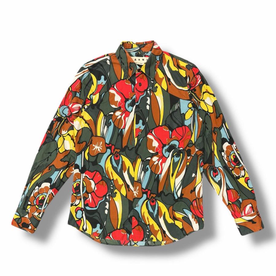MARNI（マルニ） 16SS FLOWER PRINT SHIRTS フラワープリントシャツ 