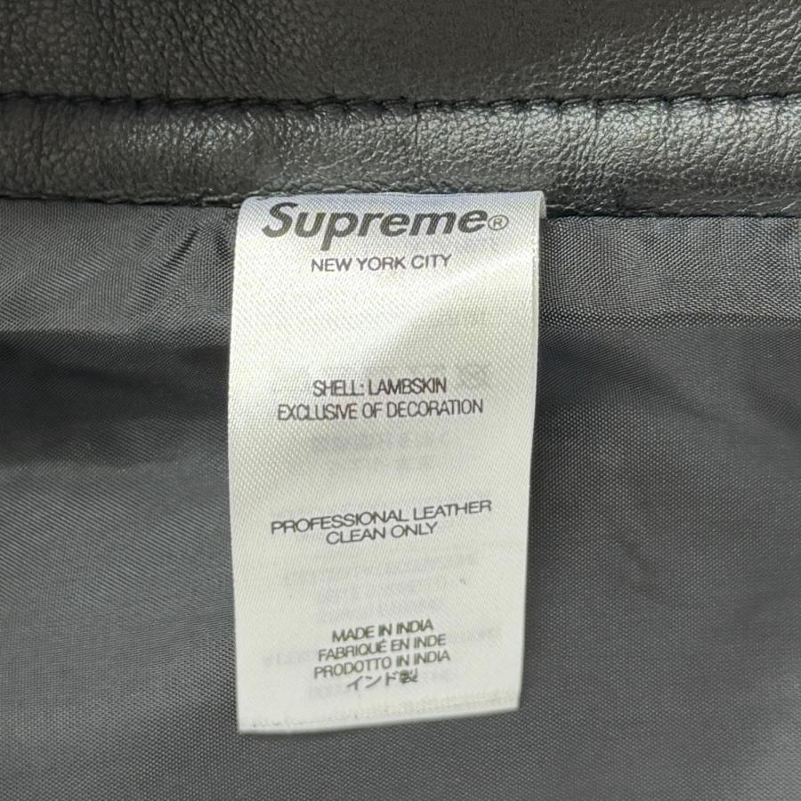 Supreme（シュプリーム） 24AW Leather Baggy 5-Pocket Jean レザー